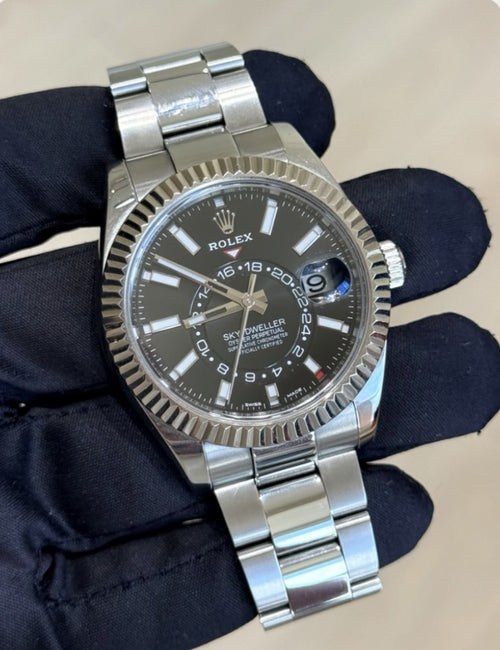 Rolex Sky-Dweller Black Dial Oyster Bracelet