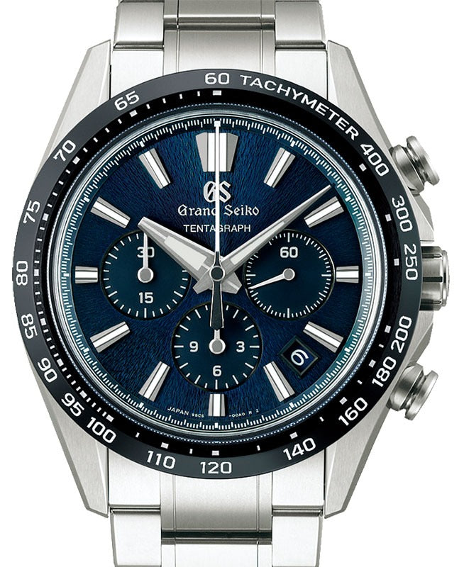 Grand Seiko Evolution 9 Chronograph Manual-Winding Titanium Blue Dial SLGC001 - BRAND NEW