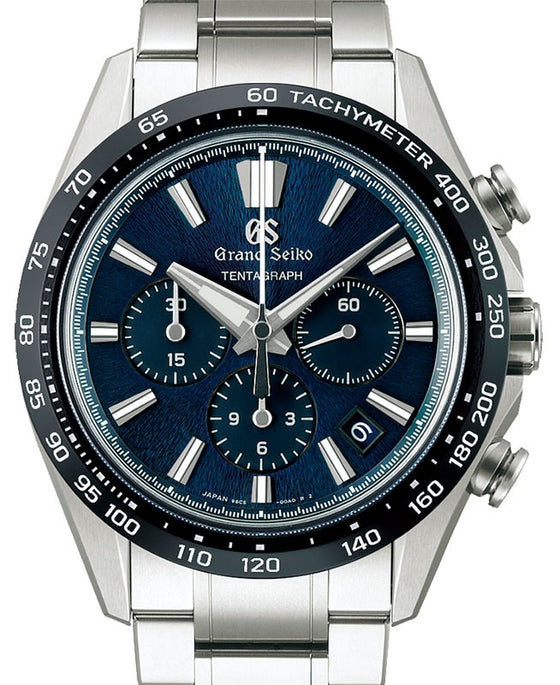 Grand Seiko Evolution 9 Chronograph Manual-Winding Titanium Blue Dial SLGC001 - BRAND NEW