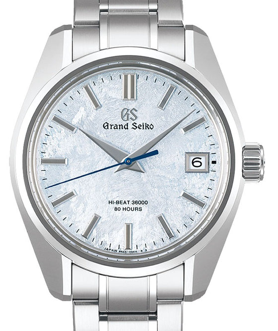Grand Seiko Heritage 44GS Hi-Beat 36000 Steel Light Blue Dial SLGH013 - BRAND NEW