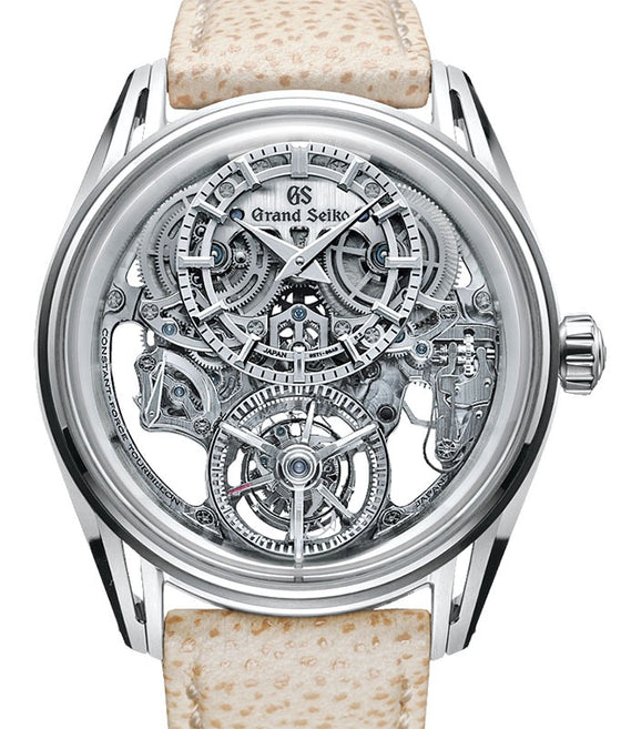 Grand Seiko Masterpiece Collection Kodo Constant-force Tourbillon Titanium and Platinum SLGT005 - BRAND NEW