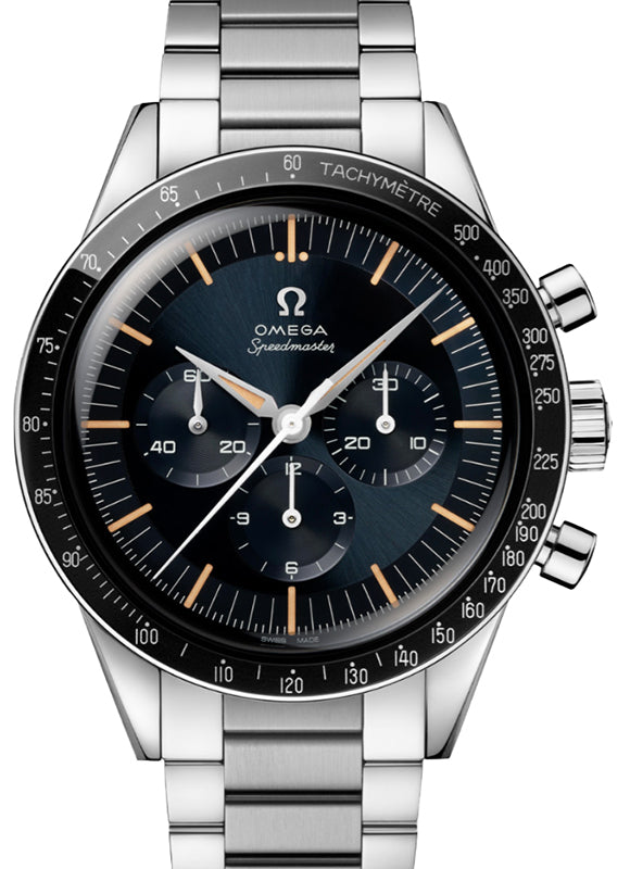 Speedmaster "First Omega In Space" 39mm Steel Blue-Gray Dial 310.30.40.50.06.001