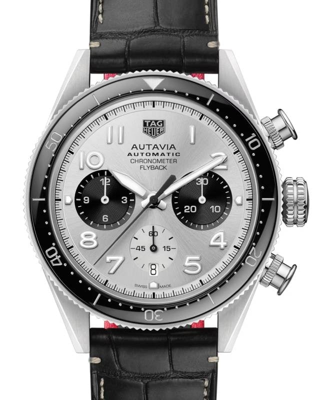 Tag Heuer Autavia Flyback Chronometer Chronograph Stainless Steel 42mm Grey Dial CBE511B.FC8279 - BRAND NEW
