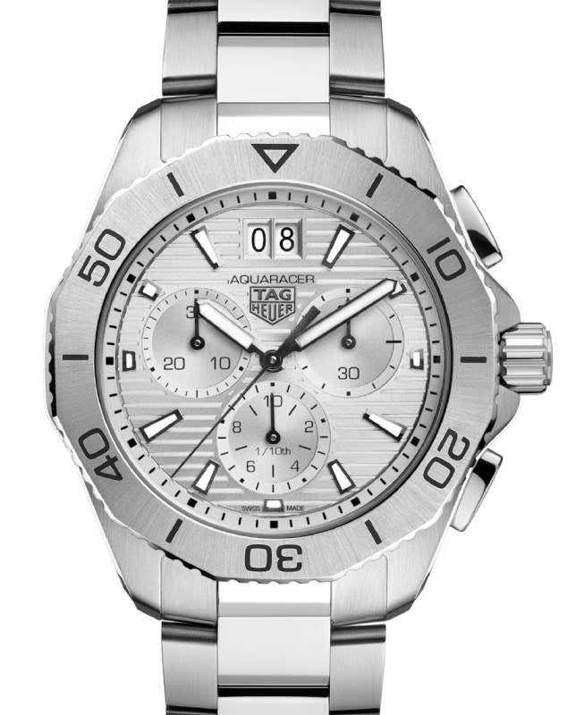 Tag Heuer Carrera Aquaracer Professional 200 Date Quartz Steel 40mm Grey Dial CBP1111.BA0627 - BRAND NEW