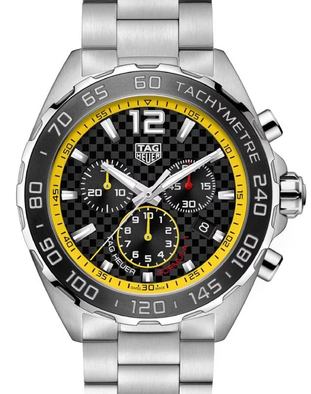 Tag Heuer Formula 1 Quartz Chronograph Stainless Steel 43mm Black Dial CAZ101AC.BA0842 - BRAND NEW