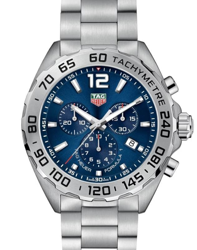 Tag Heuer Formula 1 Quartz Chronograph Stainless Steel 43mm Blue Dial CAZ101K.BA0842 - BRAND NEW