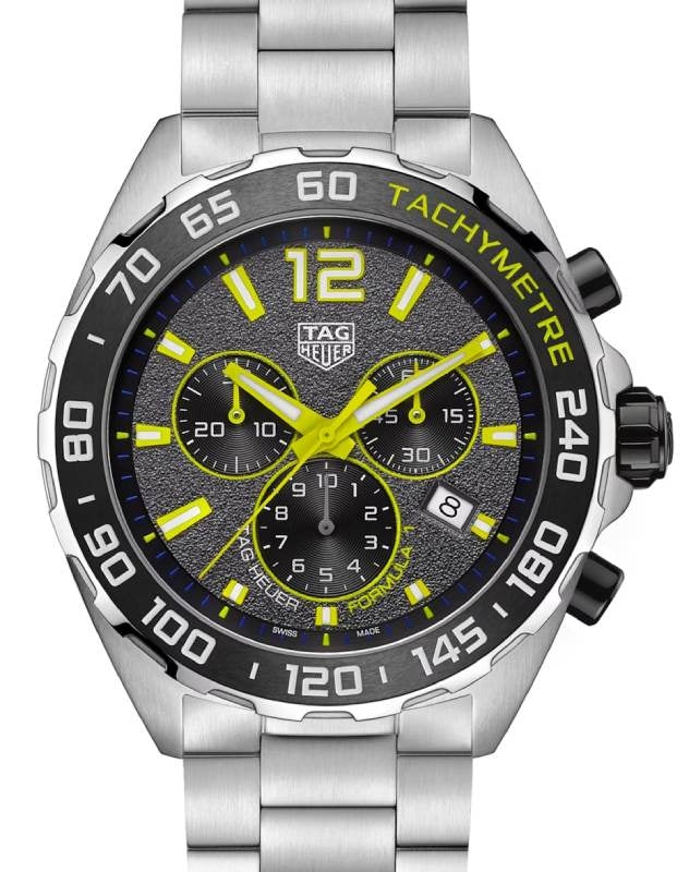 Tag Heuer Formula 1 Quartz Chronograph Stainless Steel 43mm Grey Dial CAZ101AG.BA0842 - BRAND NEW