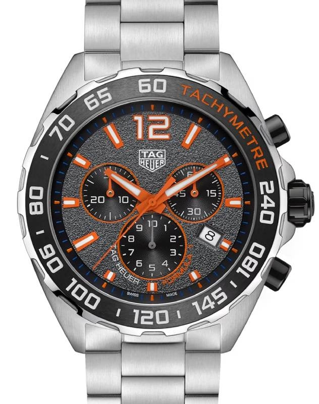 Tag Heuer Formula 1 Quartz Chronograph Stainless Steel 43mm Grey Dial CAZ101AH.BA0842 - BRAND NEW
