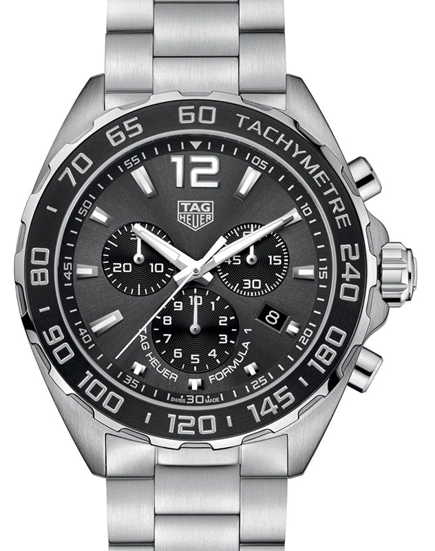 Tag Heuer Formula 1 Stainless Steel Grey Dial CAZ1011.BA0842 - BRAND NEW