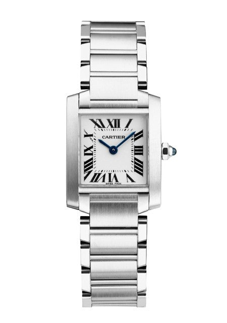CARTIER W51005Q4 TANK FRANCAISE STAINLESS STEEL BRAND NEW