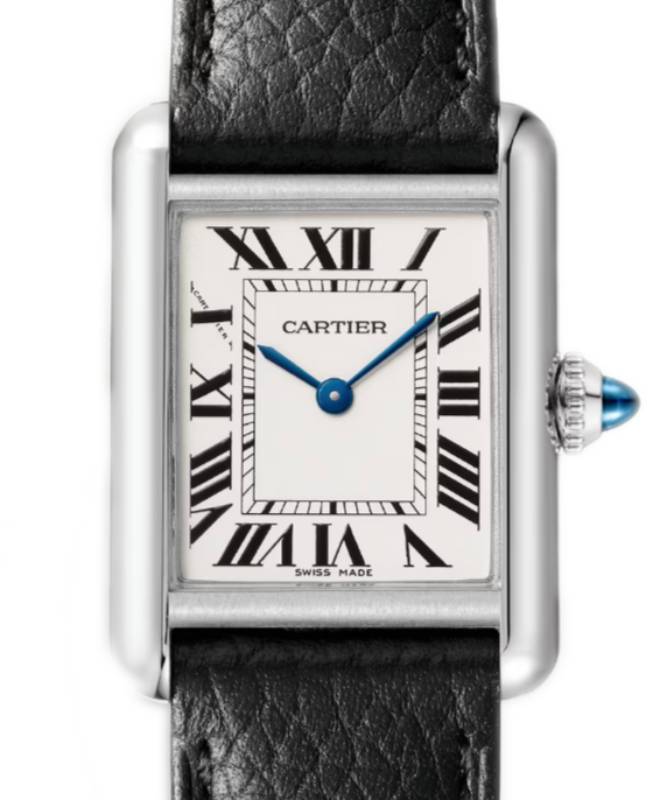 Tank Must de Cartier High Autonomy Small Quartz Steel Silver Dial WSTA0135