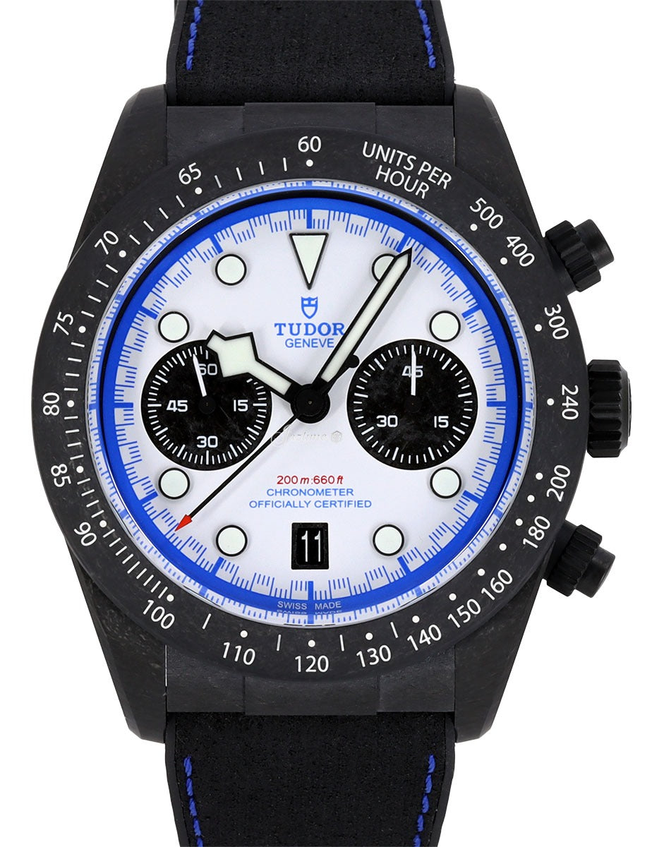 Tudor Black Bay Chrono "Carbon 25" White Dial 42mm m79377kn-0001