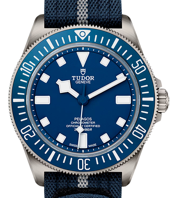 Tudor Sport Watches Pelagos FXD Titanium/Steel 42mm Navy Dial M25707B/26-0001
