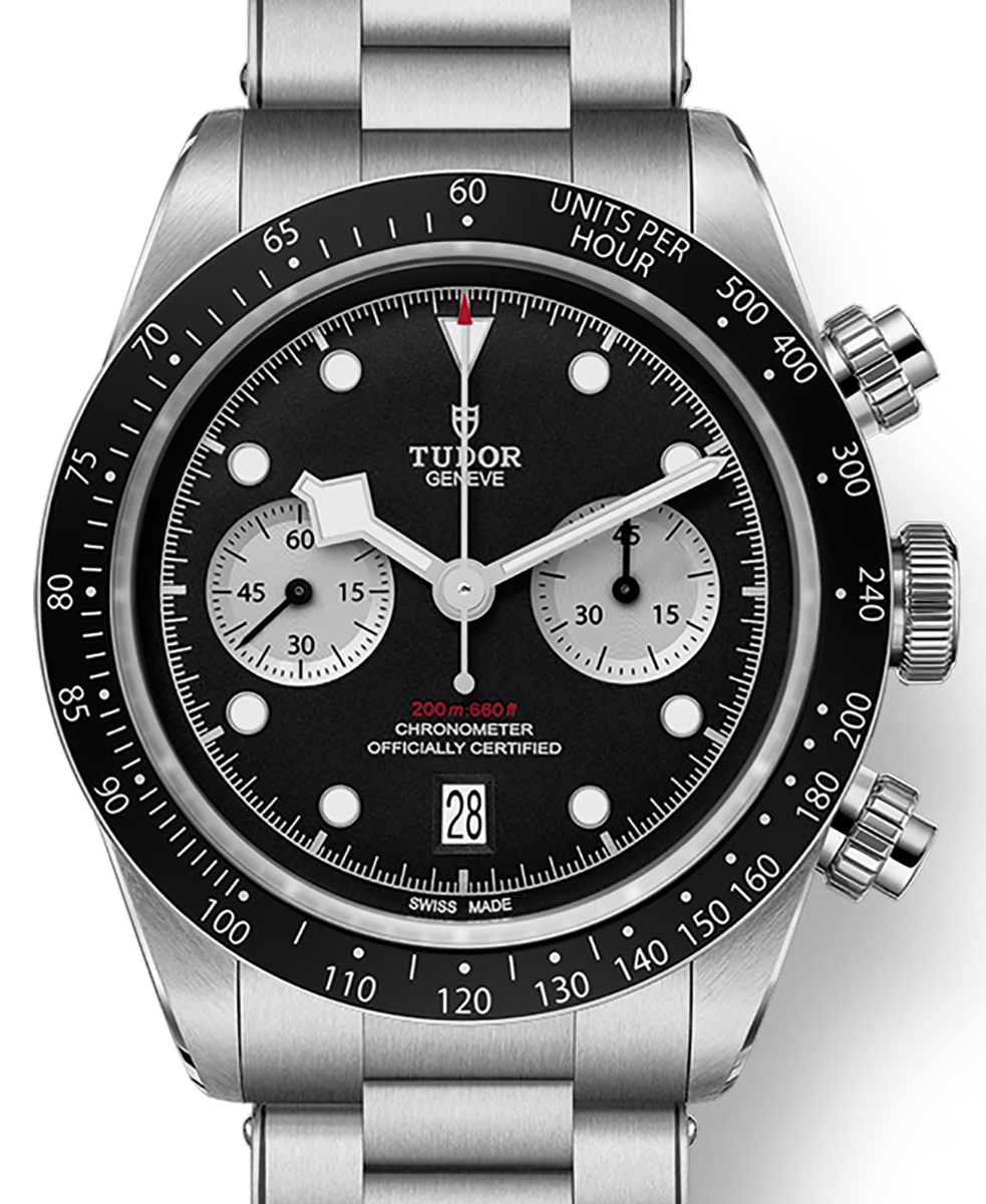 Tudor Black Bay Chrono Steel Black Dial 41mm Bracelet M79360N-0011