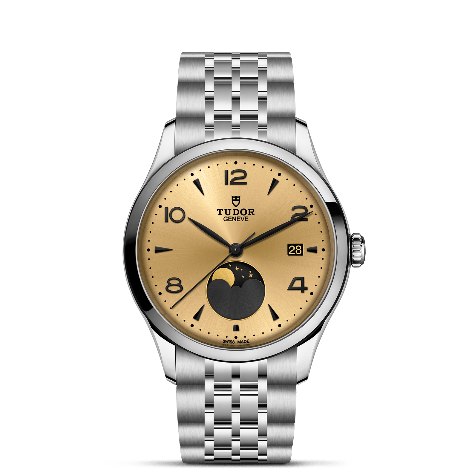 Tudor 1926 Luna 39mm Steel Champagne Dial M91560-0001