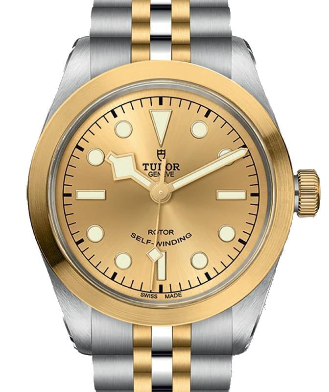 Tudor Black Bay 36 S&G Stainless Steel 36mm Champagne Dial Steel and Gold Bracelet 79503-0002 - Brand New