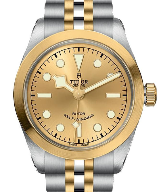 Tudor Black Bay 36 S&G Stainless Steel 36mm Champagne Dial Steel and Gold Bracelet 79503-0002 - Brand New