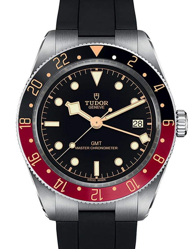 Tudor Black Bay 58 GMT Steel 39mm Black Dial Rubber Strap M7939G1A0NRU-0002