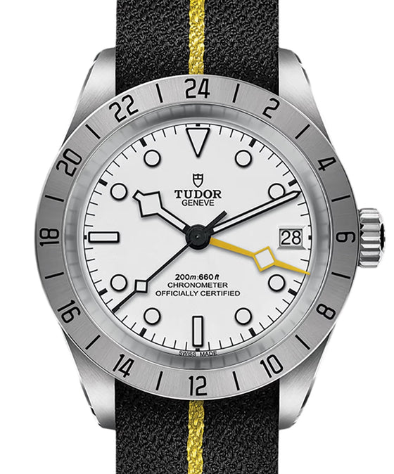 Tudor Black Bay PRO Steel White Dial Fabric Strap 39mm M79470-0005