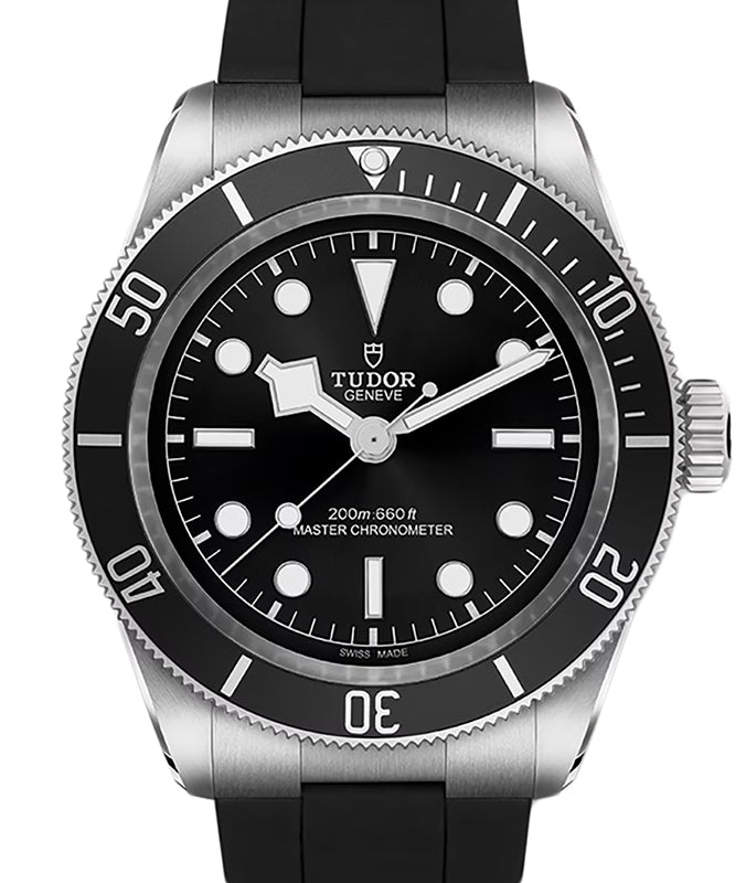 Tudor Black Bay Steel 41mm Black Dial Rubber Strap M7941A1A0NU-0002