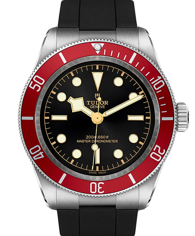 Tudor Black Bay Steel 41mm Black Dial Rubber Strap M7941A1A0RU-0002