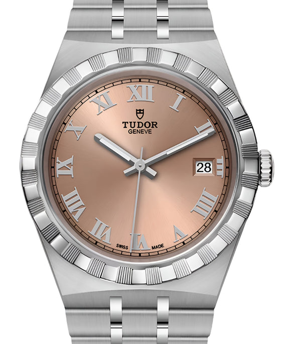 Tudor Royal Steel 38mm Salmon Dial M28500-0007 - BRAND NEW