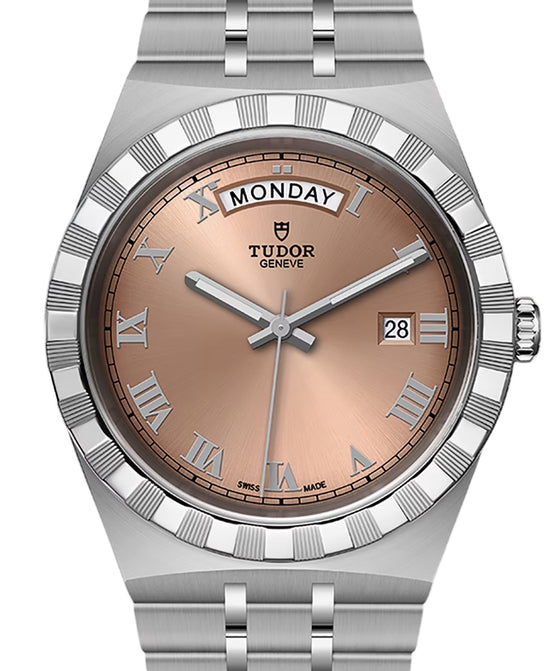 Tudor Royal Steel 41mm Salmon Dial M28600-0009 - BRAND NEW