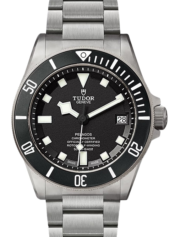Tudor Sport Watches Pelagos Titanium/Steel 42mm Black Dial M25600TN-0001