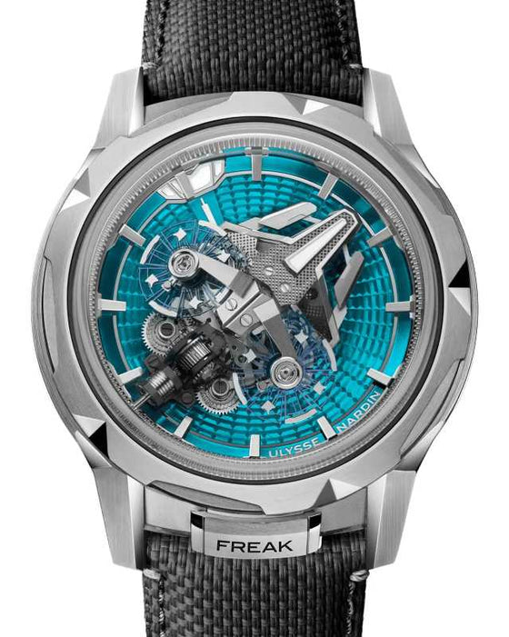 Ulysse Nardin Freak S Enamel 45mm Titanium Turquoise Blue Dial 2513-500LE-3AE-TUR/3A