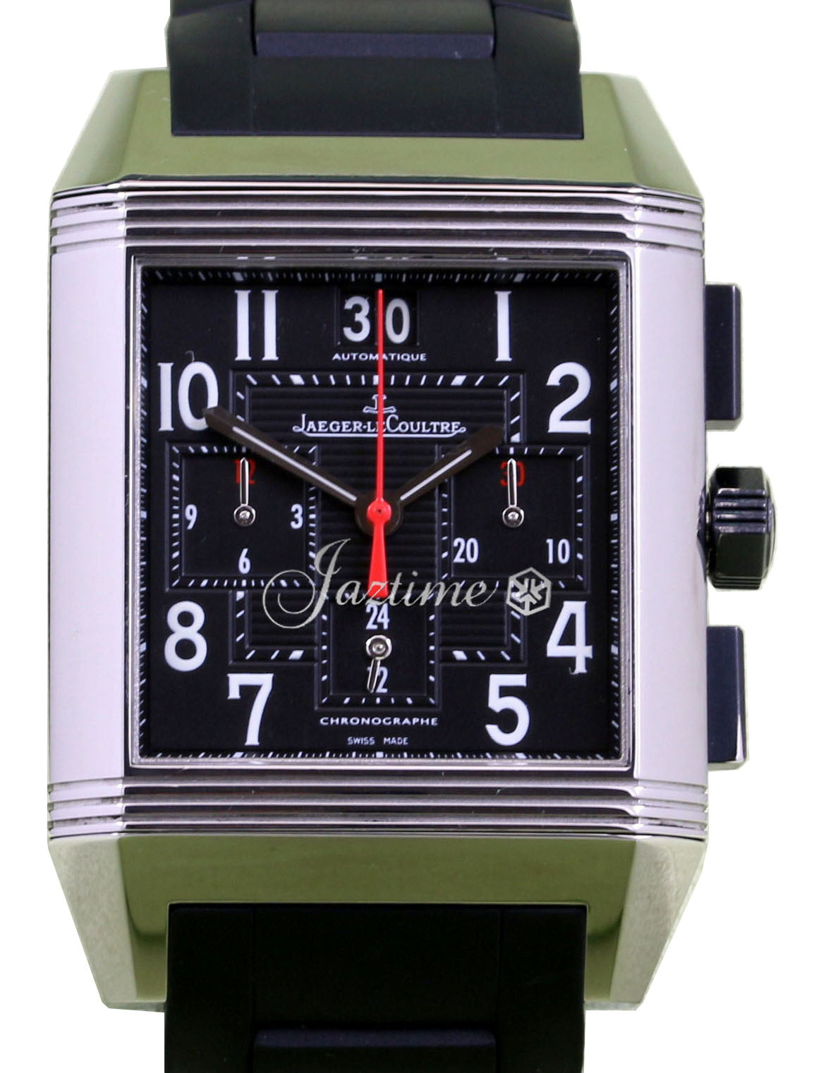 Jaeger LeCoultre Reverso Squadra Chronograph GMT 230.8.45 Black