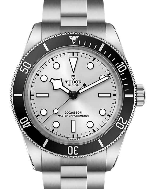 Tudor Black Bay 68 Steel Silver Dial 43mm Bracelet M7943A1A0NU-0002- BRAND NEW