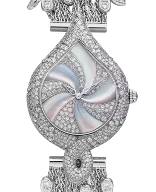 Blancpain Ladybird Mille et Une Nuits White Gold 33mm White Dial 0081B 9454 96AD - BRAND NEW