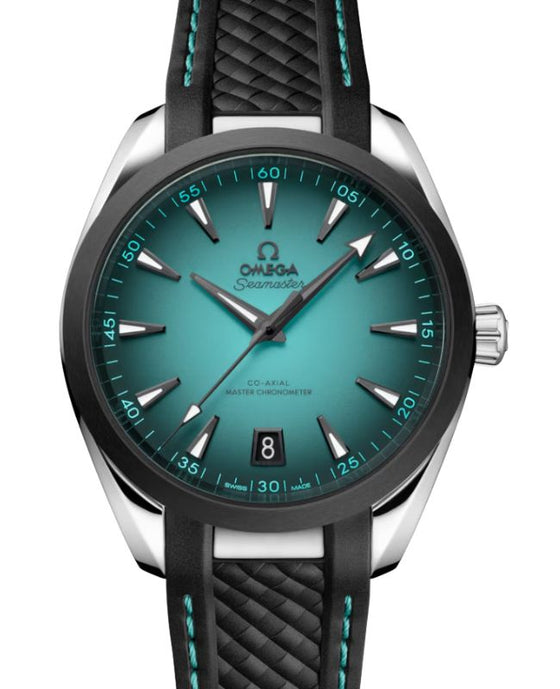 Omega Seamaster Aqua Terra 150M Co-Axial Master Chronometer Steel 41mm Turquoise Dial 220.32.41.21.03.001 - BRAND NEW