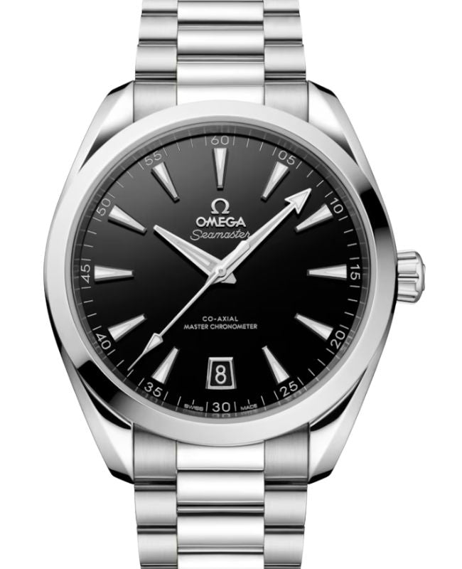 Omega Seamaster Aqua Terra 150M Co-Axial Master Chronometer Steel 41mm Black Dial 220.10.41.21.01.002 - BRAND NEW