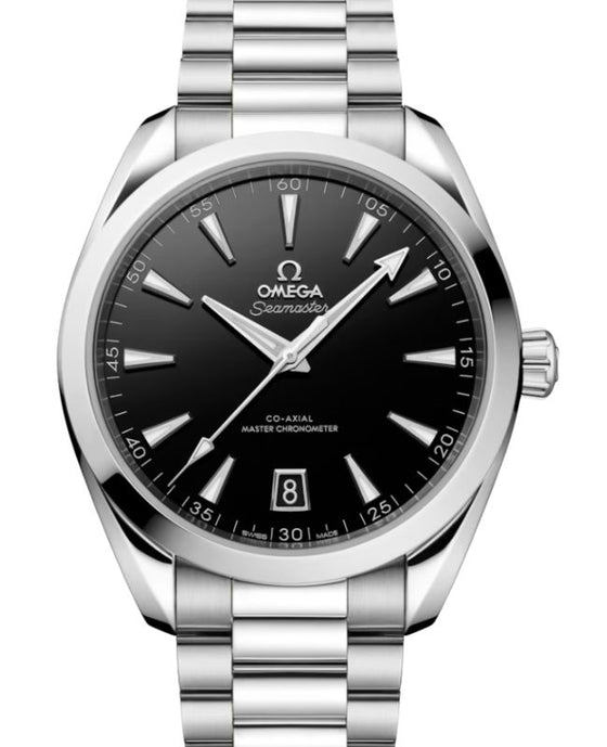 Omega Seamaster Aqua Terra 150M Co-Axial Master Chronometer Steel 41mm Black Dial 220.10.41.21.01.002 - BRAND NEW