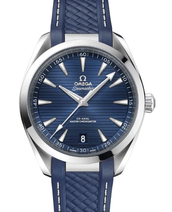 Omega Seamaster Aqua Terra 150M Co-Axial Master Chronometer Steel 41mm Blue Dial 220.12.41.21.03.007 - BRAND NEW