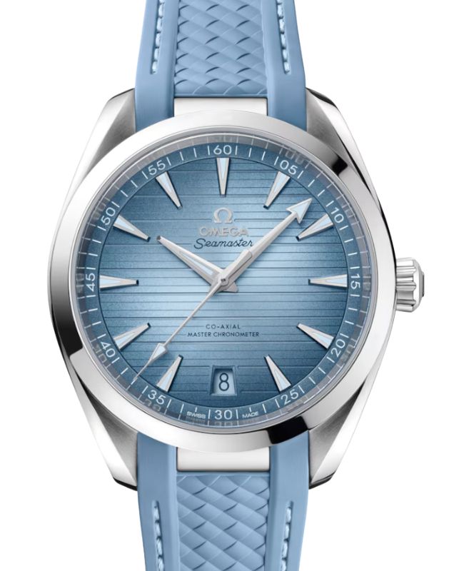 Omega Seamaster Aqua Terra 150M Co-Axial Master Chronometer Steel 41mm Blue Dial 220.12.41.21.03.008 - BRAND NEW