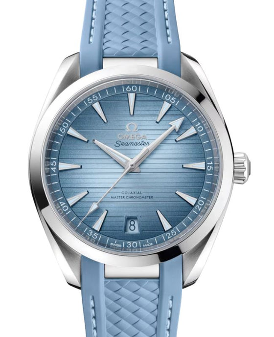 Omega Seamaster Aqua Terra 150M Co-Axial Master Chronometer Steel 41mm Blue Dial 220.12.41.21.03.008 - BRAND NEW