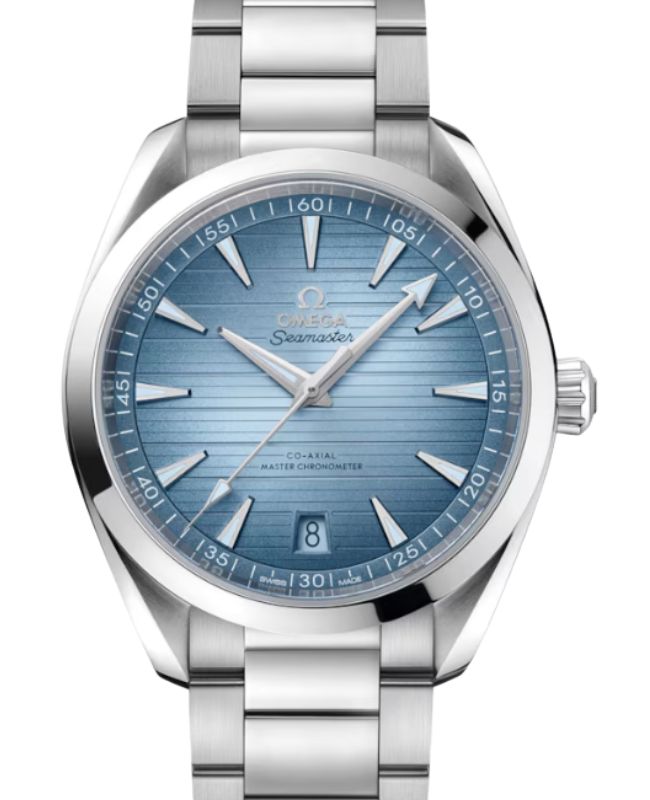 Omega Seamaster Aqua Terra 150M Co-Axial Master Chronometer Steel 41mm Blue Dial 220.10.41.21.03.005 - BRAND NEW