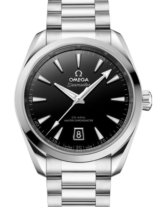 Omega Seamaster Aqua Terra 150M Co-Axial Master Chronometer Steel 38mm Black Dial 220.10.38.20.01.004 - BRAND NEW