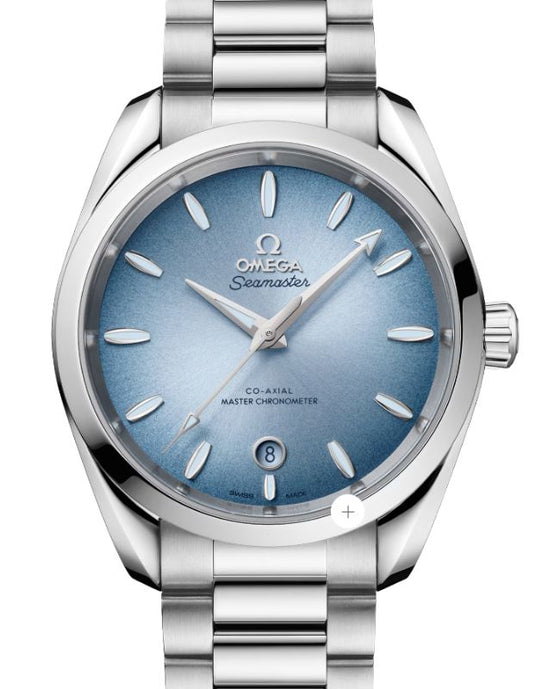 Omega Seamaster Aqua Terra 150M Co-Axial Master Chronometer Steel 38mm Blue Dial 220.10.38.20.03.004 - BRAND NEW