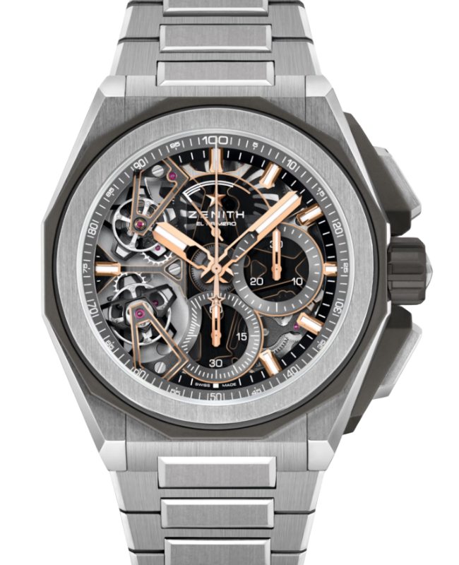 Zenith Defy Extreme Double Tourbillon Titanium Openworked Dial 95.9100.9020/78.I001 - BRAND NEW