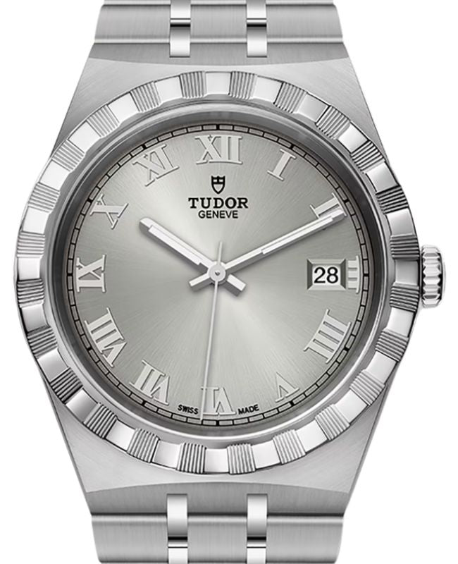 Tudor Royal Steel Silver Dial 38mm Notched Bezel M28500-0001 - BRAND NEW