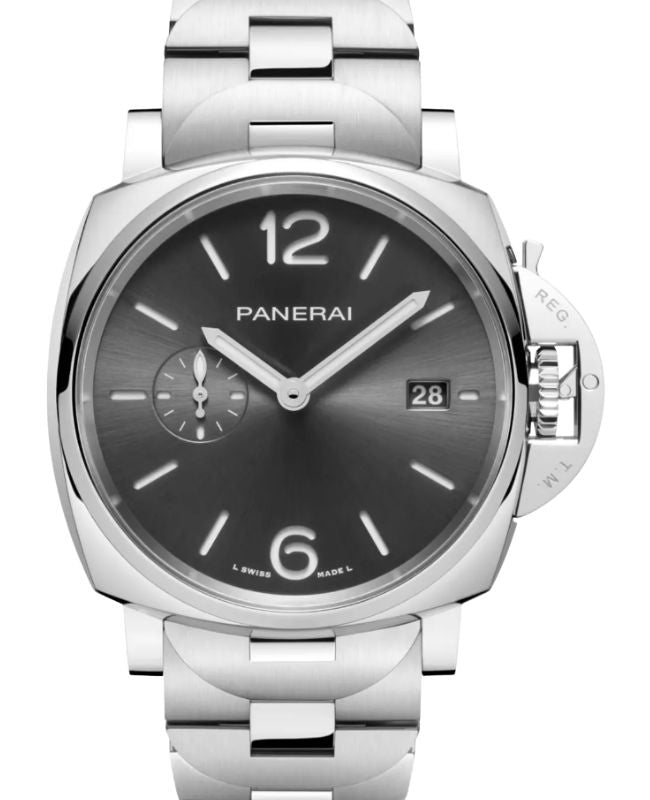Panerai Luminor Due Steel Anthracite Grey Dial PAM01387