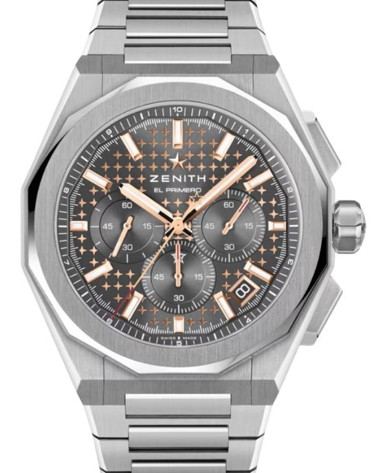 Zenith Defy Skyline Chronograph Steel Grey Dial 03.9500.3600/02.I001- BRAND NEW