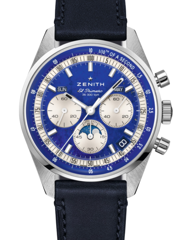 Zenith Chronomaster Original Lapis Lazuli Steel 38mm Blue Dial 03.3400.3610/51.C910 - BRAND NEW