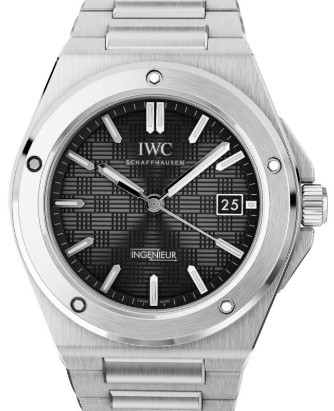 IWC Ingenieur Automatic 40 Steel Black Dial IW328901 - BRAND NEW
