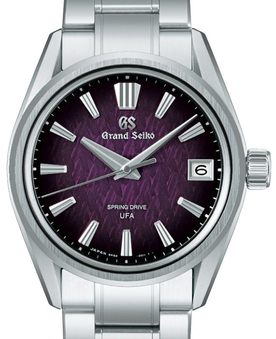 Grand Seiko Evolution 9 Spring Drive U.F.A. Steel Violet Dial SLGB005 - BRAND NEW