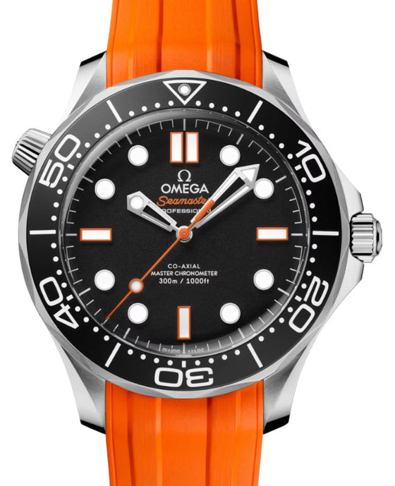Omega Seamaster Diver 300m 42mm Steel Black Dial 210.32.42.20.01.006 - BRAND NEW
