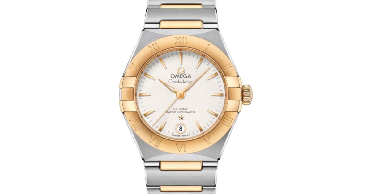 Omega Constellation Co-Axial Master Chronometer 29mm Steel Yellow Gold Silver Dial 131.20.29.20.02.002